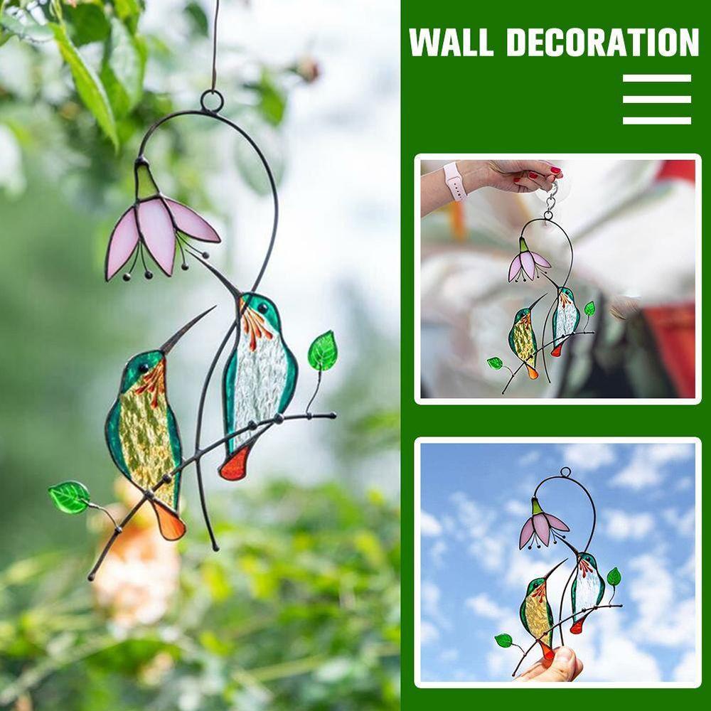 Phụ Kiện Trang Trí Hình Chú Chim Bằng Sắt
