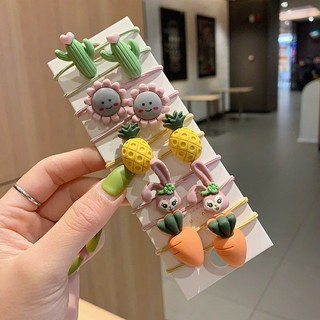 Set 10 dây buộc tóc cho bé dễ thương