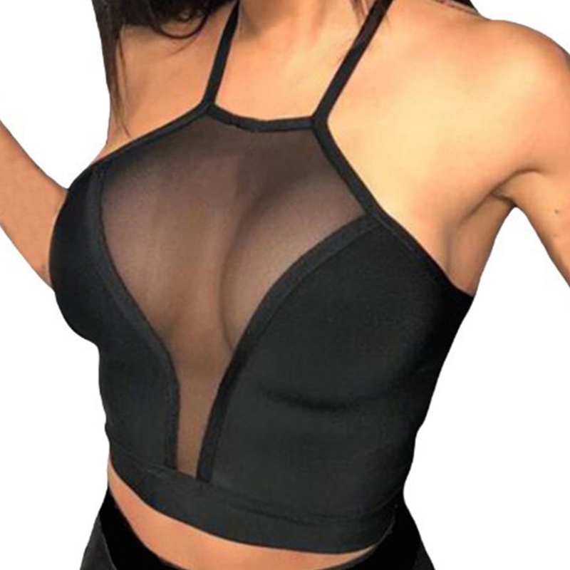 Áo Croptop Hai Dây Hở Lưng Gợi Cảm Cho Nữ