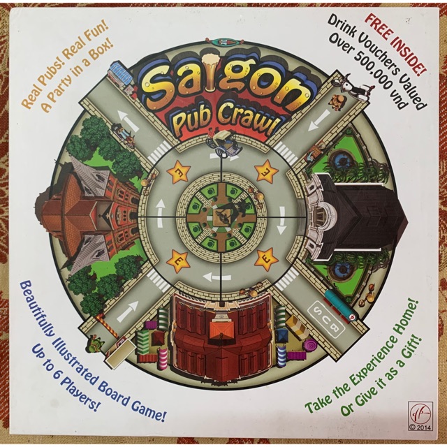 [VN] Trò chơi Saigon Pub Crawl