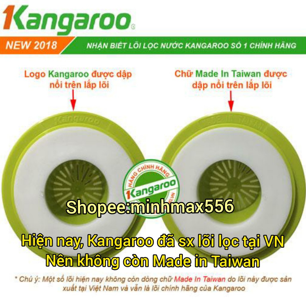 [GIÁ HỦY DIỆT] Lõi lọc nước kangaroo số 3 (SL1) - Dùng cho tất cả các loại máy lọc nước trên thị trường