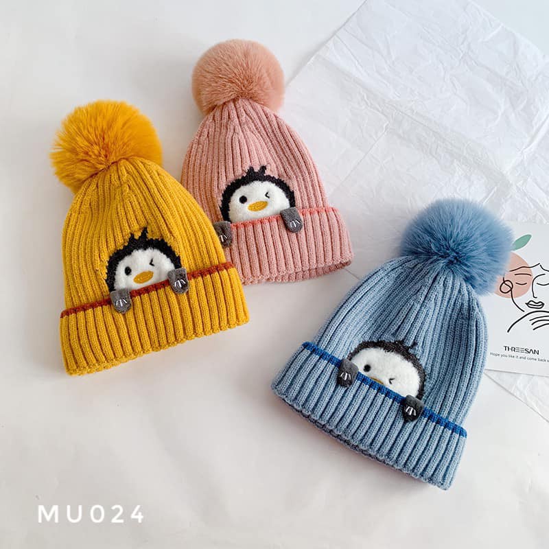Mũ khăn chim cánh cụt - MU024