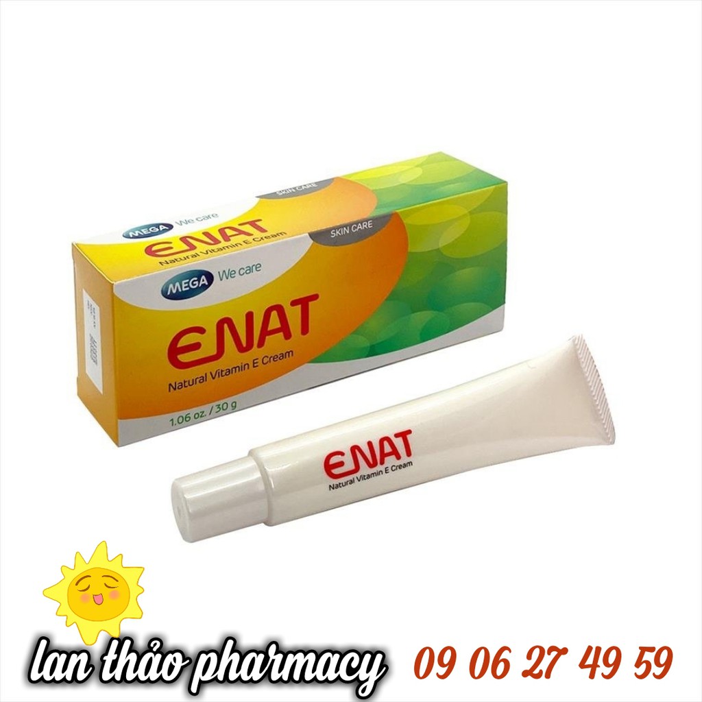 KEM BÔI DƯỠNG DA ENAT CREAM TUÝP 30G
