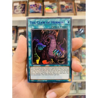 Thẻ Bài Lẻ YugiOh! Mã DLCS-EN064 - The Claw of Hermos - Ultra Rare (Blue) - 1st Edition