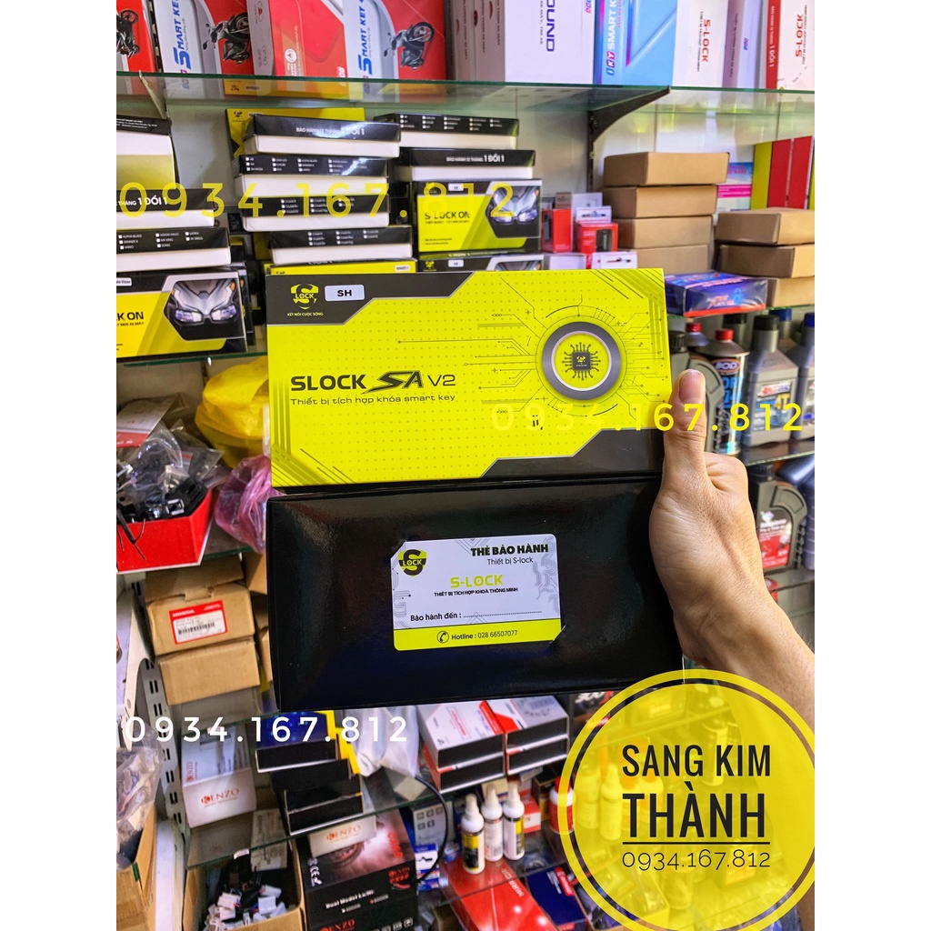 Bộ Nâng Cấp Chống Cướp Slock Tích Hợp Thẻ Cứu Hộ Khẩn Cấp Cho Xe Khoá Smartkey Honda Sh