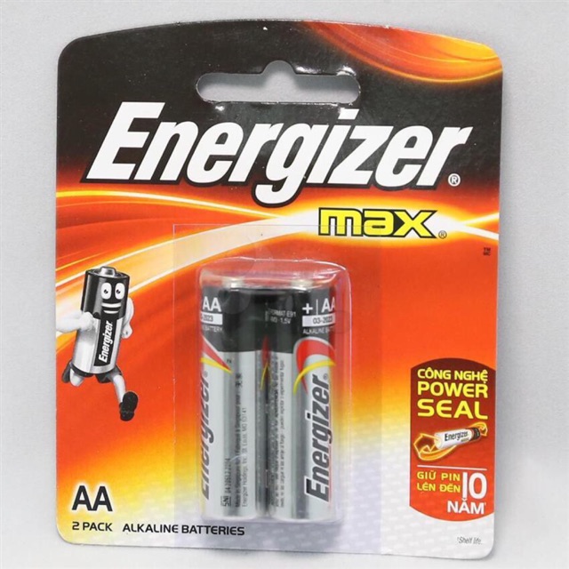  Pin Energizer AA-AAA (cặp 2 viên)