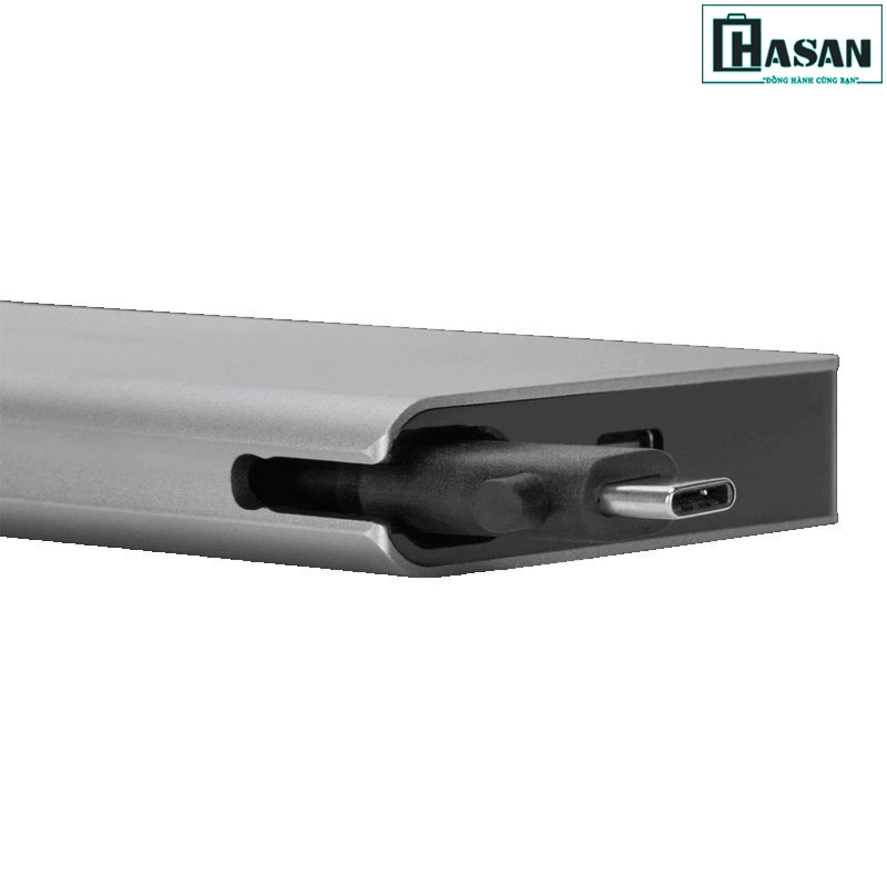 Cổng chuyển chính hãng TARGUS 8 in 1 USB-C Docking Station với cáp USB-C có thể tháo rời - DOCK414