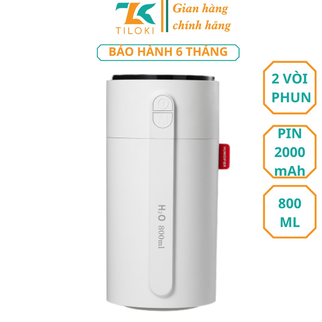 Máy phun sương tạo ẩm xông tinh dầu không khí TiLoKi GXZ J365 cảm ứng cử chỉ dung tích 800ml