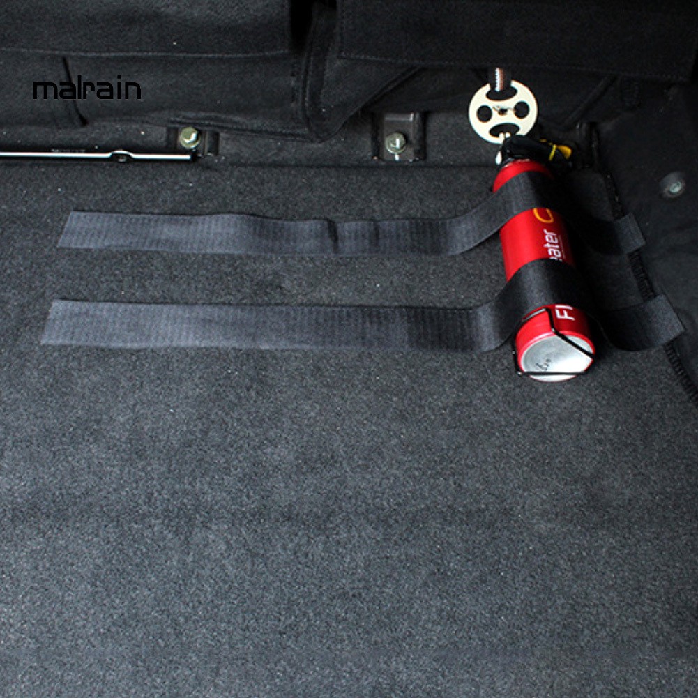 Set 2 Dây Dán Cố Định Bình Chữa Cháy Trên Xe Ô Tô Tiện Dụng