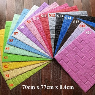 Xốp dán Giả gạch - Xốp Dán Tường 3D Siêu Đẹp