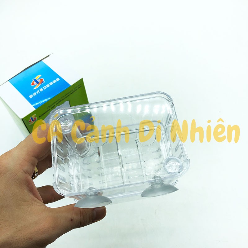 Lồng ép cá đẻ, lồng đẻ dưỡng Cá Bằng Nhựa Mica 13x7x10