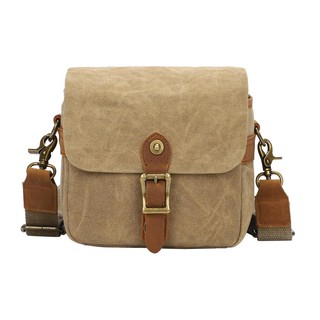 Túi máy ảnh K67 cao cấp vải canvas phối da bò