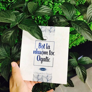 Bột Lá Nhuộm Tóc Ogatic Màu Xanh Chàm