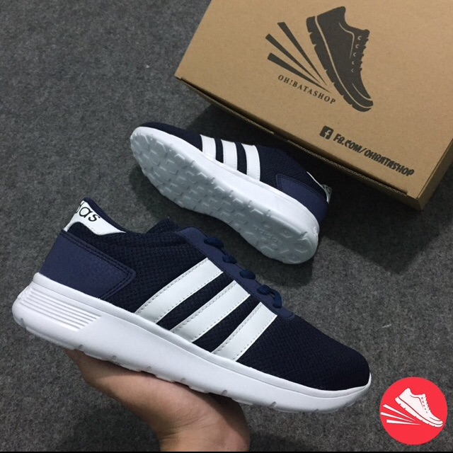 Giầy adidas neo xanh đậm