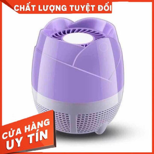 [XẢ KHO+FREE SHIP] Đèn Bắt Muỗi Cắm Cổng USB Hình Nụ Hoa Kiêm Đèn Ngủ NỤ HOA SEN