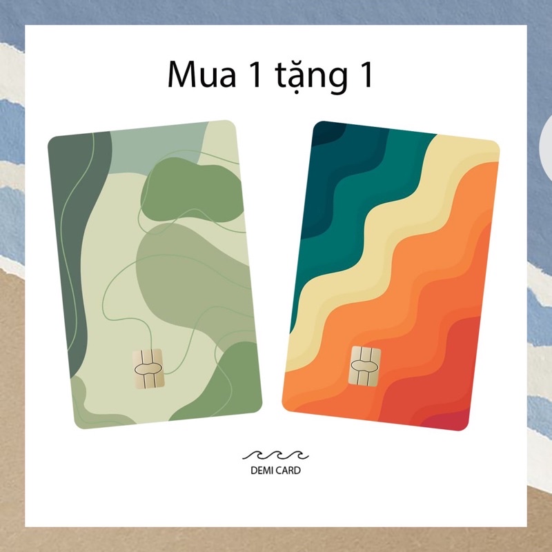 Miếng Dán Thẻ ATM Có In Theo Yêu Cầu-dán thẻ xe, thẻ từ, thẻ chung cư