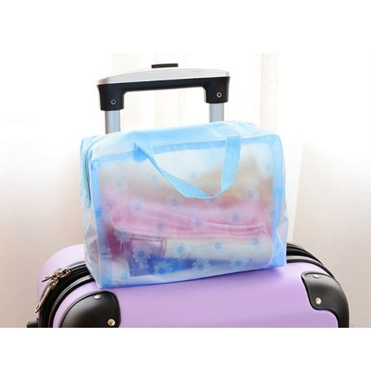 Túi đựng mỹ phẩm hoa văn chống nước