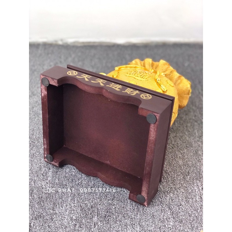 Túi vàng kim bảo phong thủy Lộc phát chiêu tài lộc quà tặng tân gia khai trương- FREESHIP