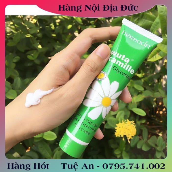 Kem dưỡng da tay Herbacin 75ml giúp da tay mịn màng hơn -Nội địa Đức Đủ Bill  .