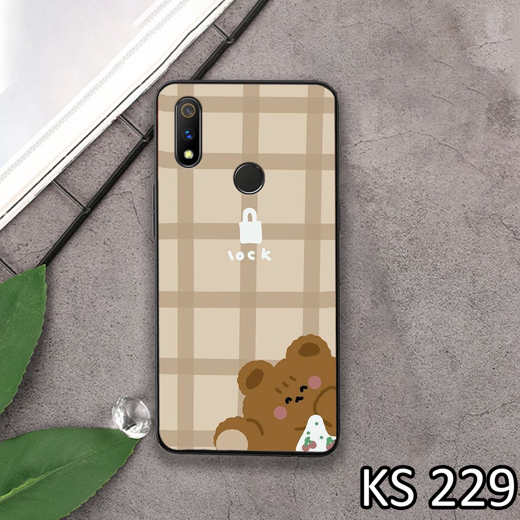 Ốp lưng Oppo Realme 1 - Realme 2 - Realme 3 - Realme 3 Pro - Ốp in hình gấu bear ngộ nghĩnh