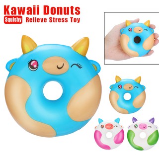 Đồ chơi bóp , hình bánh Donut có mùi thơm
