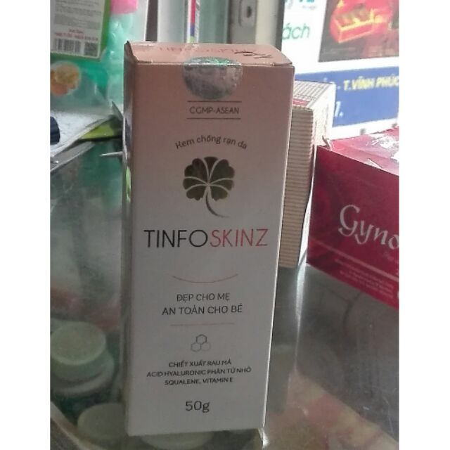 Tinfoskinz - kem chống rạn da đẹp cho mẹ an toàn cho bé