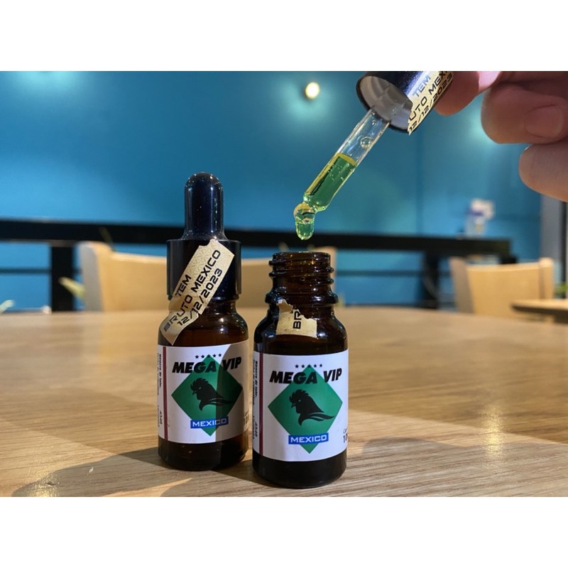 THUỐC GÀ ĐÁ TIỀN LỚN TĂNG BO TẢI CỰA CỰC ĐỈNH MEGA VIP 5 ***** MỸ 10ML