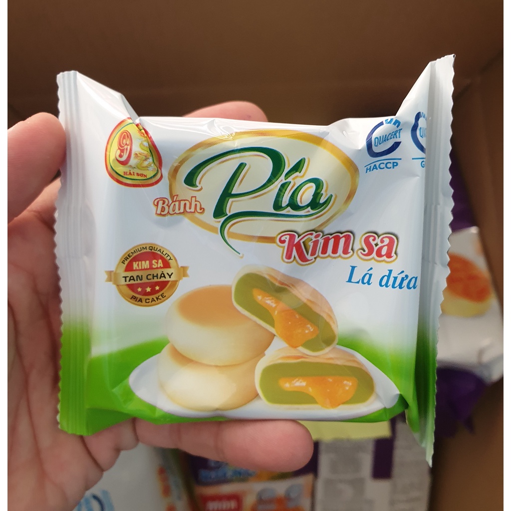 Bánh Pía Kim Sa Trứng Chảy - Hải Sơn - 12 cái