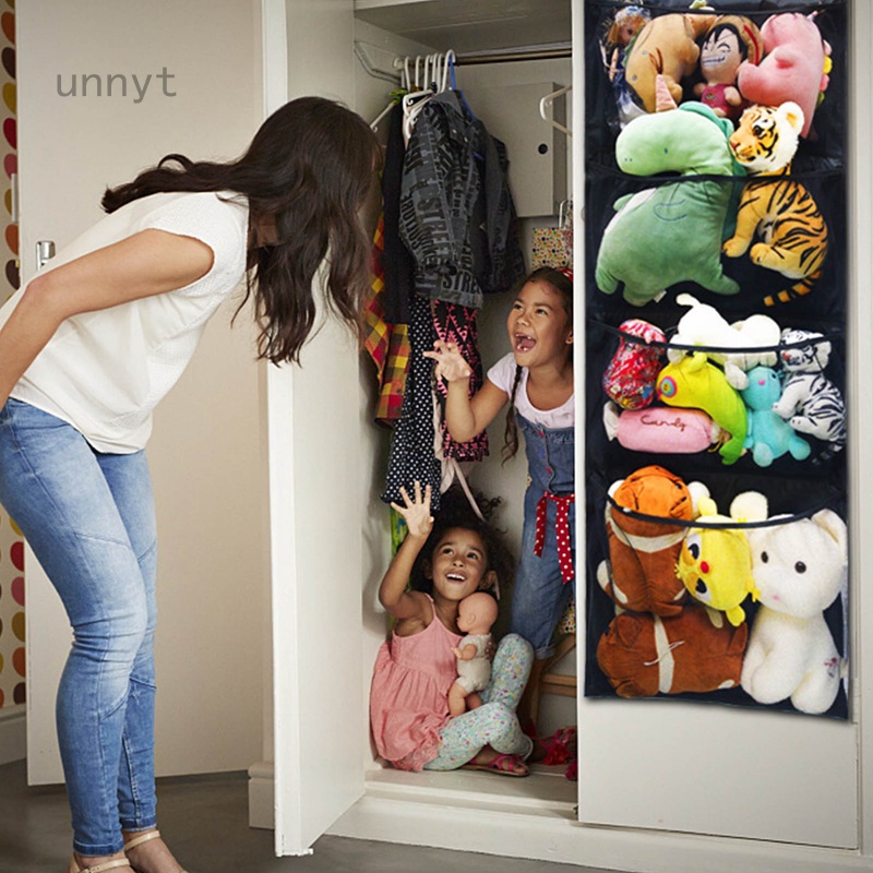 Túi Lưới Đựng Thú Nhồi Bông Treo Tường/Cửa