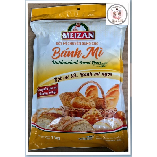 Bột Mì Chuyên Dụng Cho Bánh Mì MEIZAN 1KG