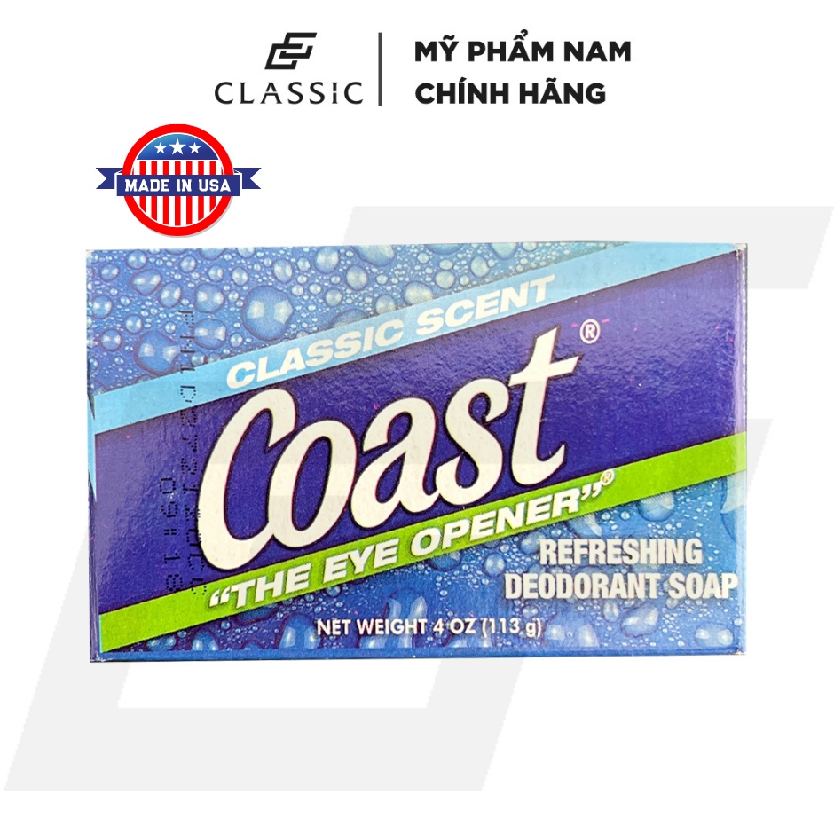 Xà Bông Cục Coast Classic Scent 113g - Hàng Nhập Khẩu USA