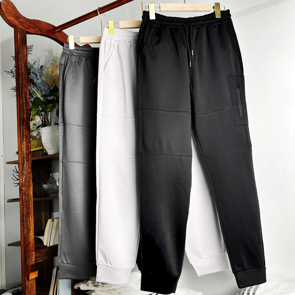 Quần jogger túi hộp nam, thể thao WIND, quần dài nam mặc nhà dạo phố