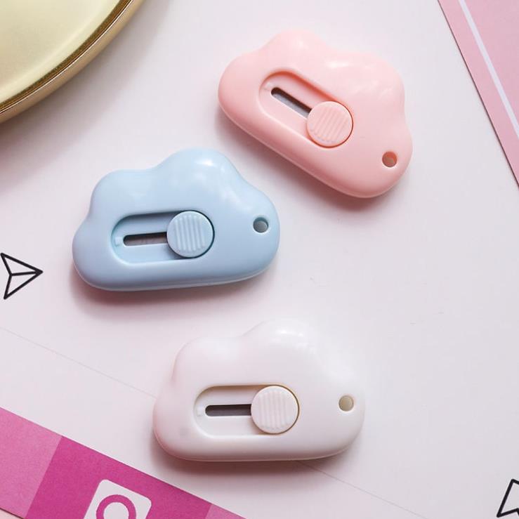 Dao rọc giấy KOGANO dao cắt giấy nhựa hình đám mây siêu dễ thương SK-001368