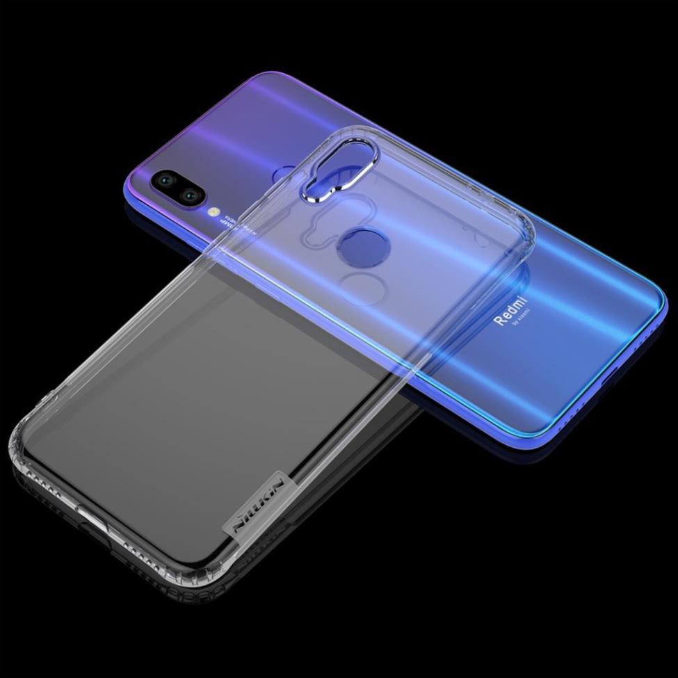 [BH 1 ĐỔI 1] Ốp lưng dẻo cho Xiaomi Redmi Note 7 hiệu Nillkin (mỏng 0.6mm, chống trầy xước) - Hàng chính hãng