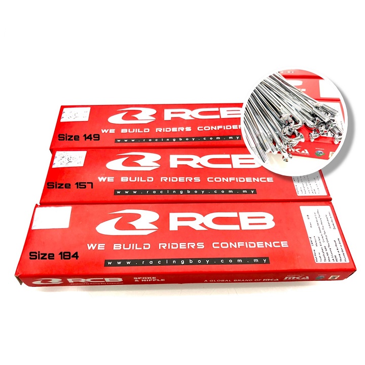 Bộ CĂM Racing Boy MẠ RÔM SÁNG BÓNG TRƯỚC SAU CHO XE DREAM BÁNH ĐÙM (157/157)