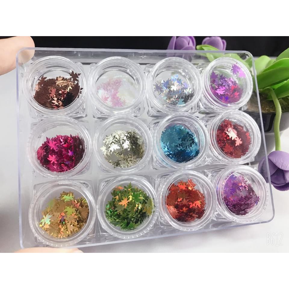 Set Lá Phong trang trí móng Nails