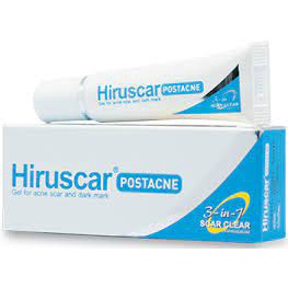 HIRUSCAR GEL- HIRUSCA POST ACNE GEL làm mờ sẹo thâm, sẹo mụn