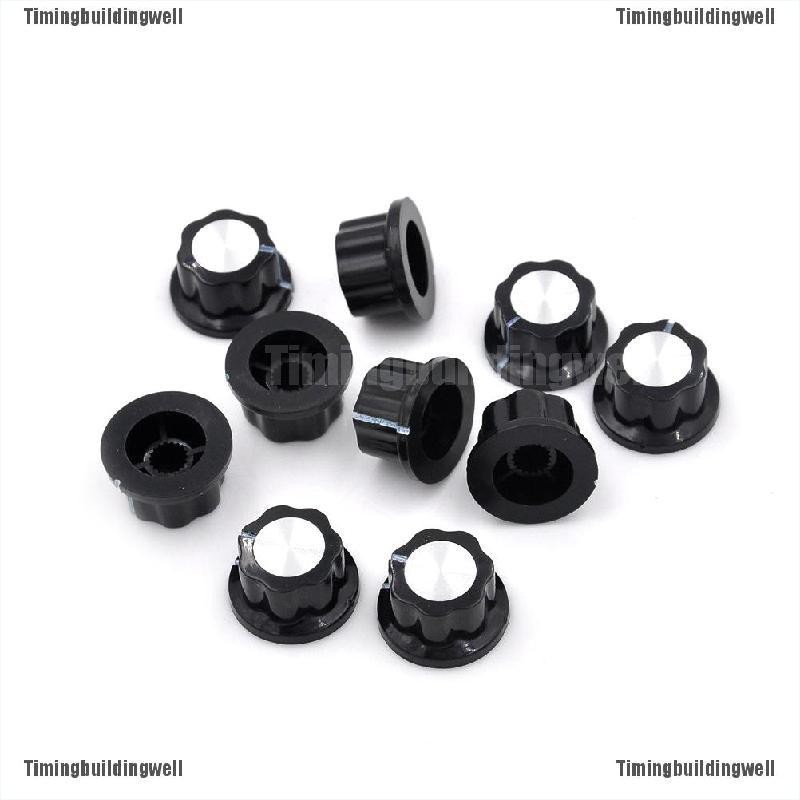Bộ 10 nắp nút vặn điều khiển 6mm chất lượng cao