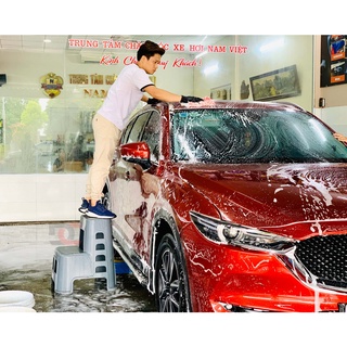 Ghế rửa xe 2 tầng cho dân chăm sóc xe