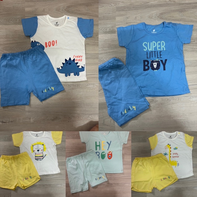 bộ cộc tay lullaby cho bé