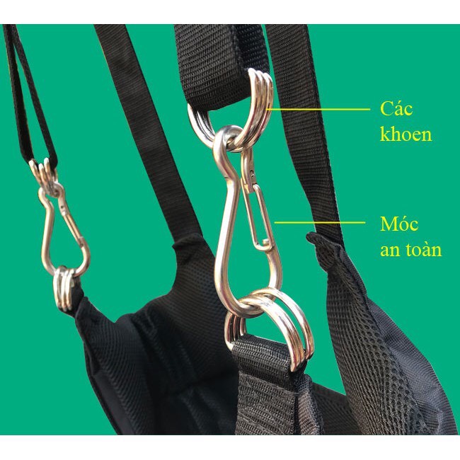 Đai treo xương khớp đai kéo giãn cột sống lưng cột sống cổ đai xà đơn giãn cột sống