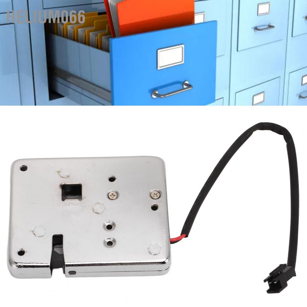 Helium066 Metal Electronic Cabinet Lock DC12V Electric Control Latch for Drawer Locke