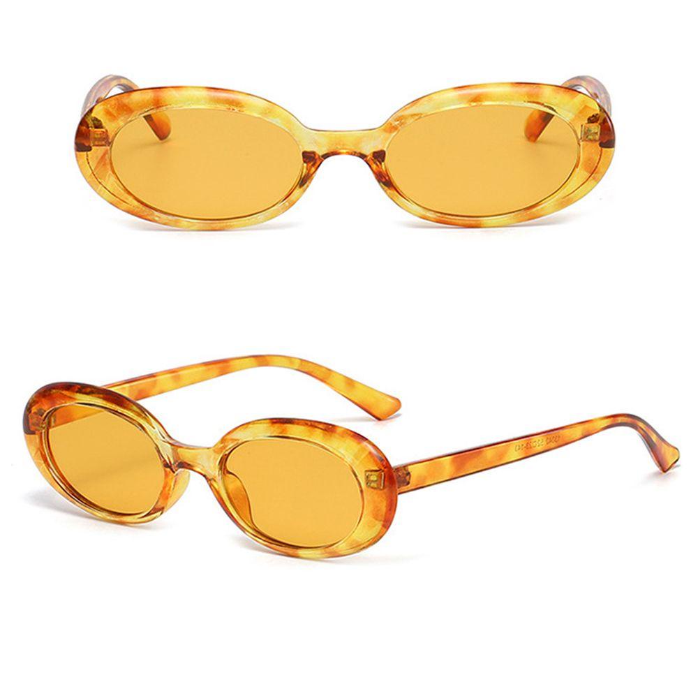 WONDER Kính Mát Gọng Oval Nhỏ Phong Cách Retro Thời Trang