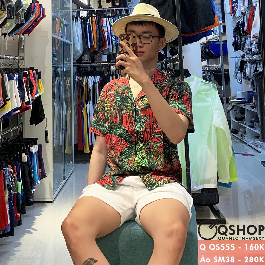 Áo sơ mi nam đi biển SM37-SM38-SM39-SM40