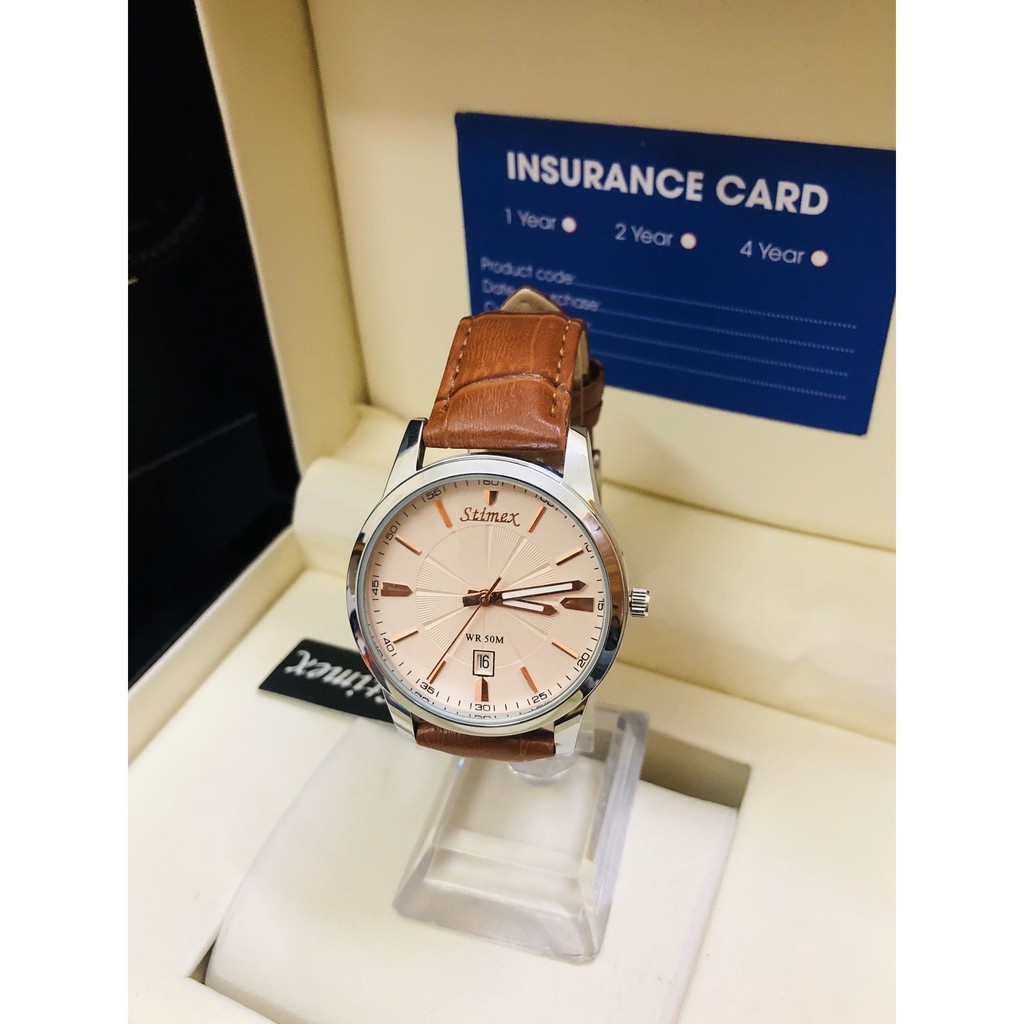 Đồng hồ nam Stlmex - brown 40mm, mặt kính saphire cao cấp | BigBuy360 - bigbuy360.vn