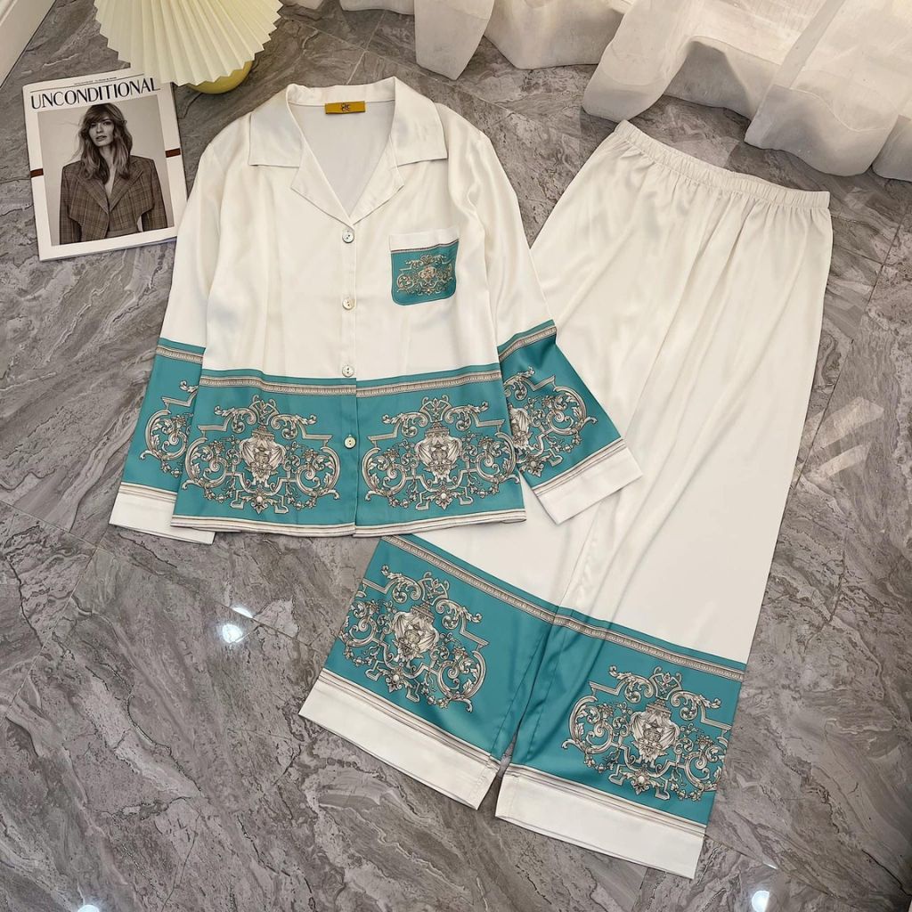 Đồ ngủ Pijama MIKY, Đồ ngủ Nữ Dễ Thương Cao Cấp mềm mịn < 60Kg