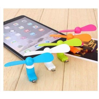 [rẻ nhất] Quạt Mini Usb 2 Cánh Cắm Điện Thoại Android Iphone hót hít