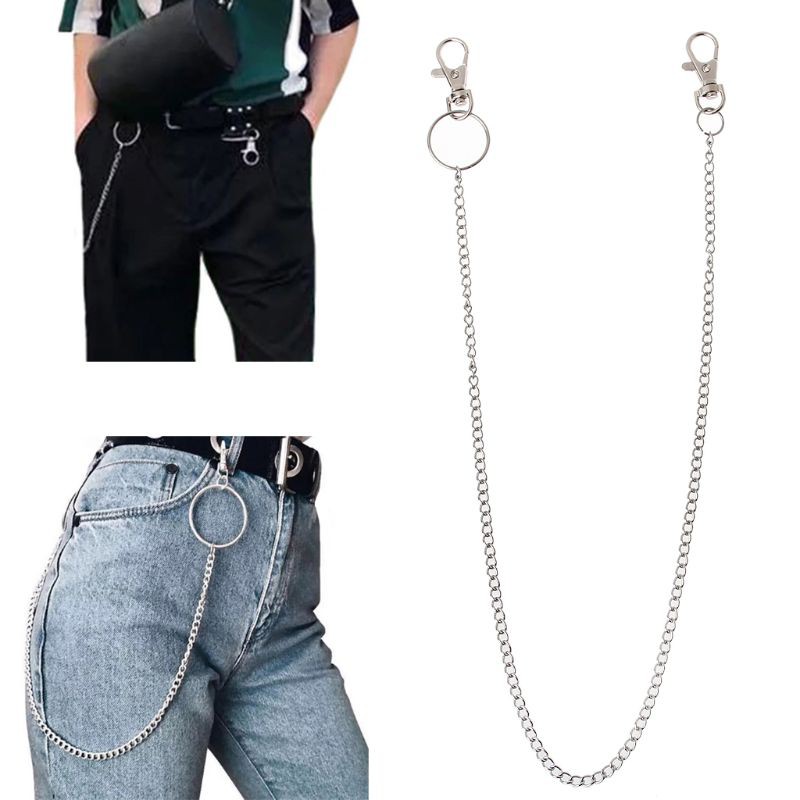 Dây xích đeo quần jeans phong cách hip hop dành cho nam