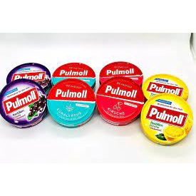 Zuckerfei Pulmoll Pastille Zitrone 50g MÀU VÀNG Hộp 50g/ KEO PULMOL / VIÊN NGẬM PULMOLL ĐỨC