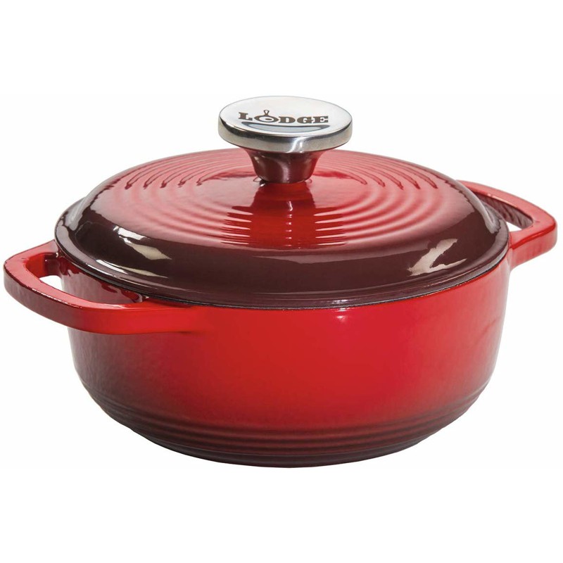 Nồi gang tráng men Lodge Dutch Oven (1.4L)